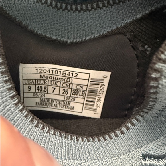 Brooks Grey/Blue Glycerin 21 Stealthfit Athletic Shoes Women’s - Picture 2 of 5